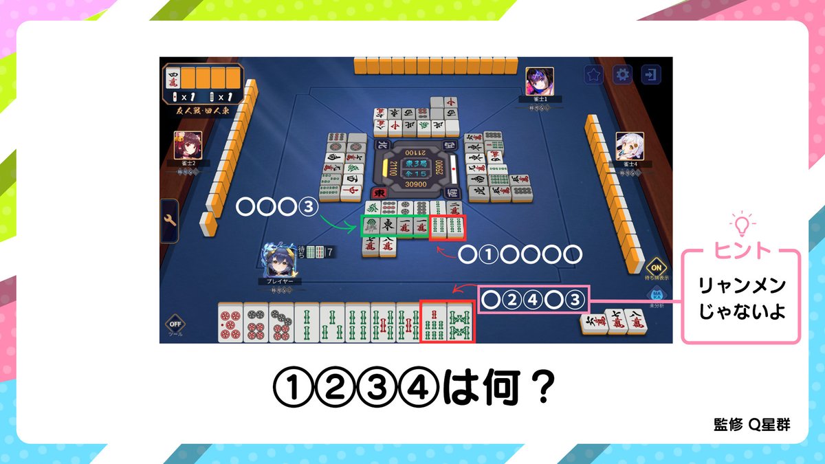 しゃむつうクイズ！】 この問題がわかるかにゃ？ オリジナルデスク