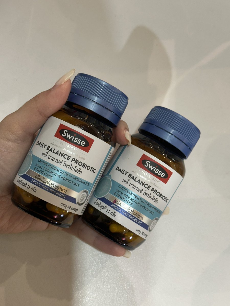 pangjunh's tweet photo. probiotic 30แคปซูล💊 600฿รวมส่ง มี10กระปุก
Probiotic gummies 45 เม็ด💊 250฿รวมส่ง มี2กระปุก
#ส่งต่อวิตามิน #ส่งต่อswisse #ส่งต่ออาหารเสริม  #ปล่อยของมือ2 #swisse #ส่งต่อสกินแคร์มือสอง #ปล่อยวิตามิน https://t.co/nX8LLUFDvv