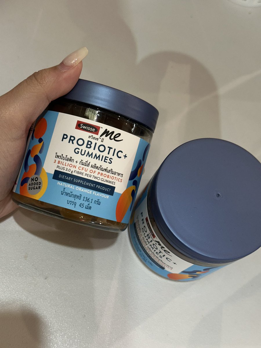 pangjunh's tweet photo. probiotic 30แคปซูล💊 600฿รวมส่ง มี10กระปุก
Probiotic gummies 45 เม็ด💊 250฿รวมส่ง มี2กระปุก
#ส่งต่อวิตามิน #ส่งต่อswisse #ส่งต่ออาหารเสริม  #ปล่อยของมือ2 #swisse #ส่งต่อสกินแคร์มือสอง #ปล่อยวิตามิน https://t.co/nX8LLUFDvv