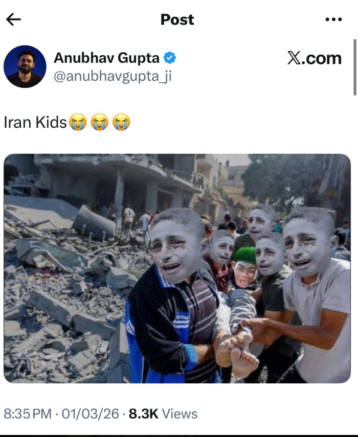 And Indians wonder why they are despised.