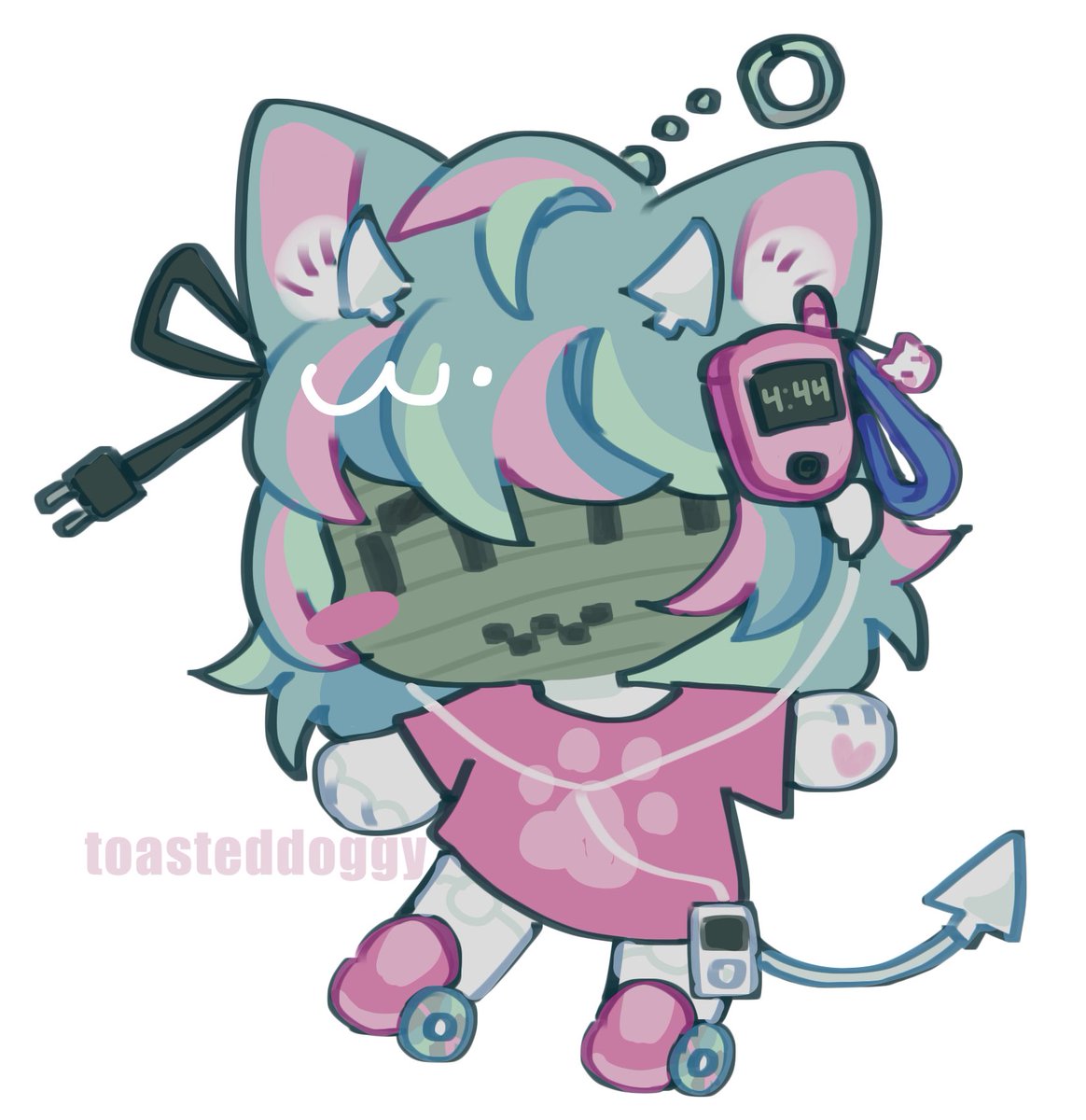toasteddoggy's tweet photo. DESIGN RAFFLE 🩷😈
Ends in 48h, winner gets this lil internet demon!

To enter, ❤️🔁 and follow
Bonus if you follow my #vgen 

#vtuber #giveaway #artraffle https://t.co/XZ086TlS77