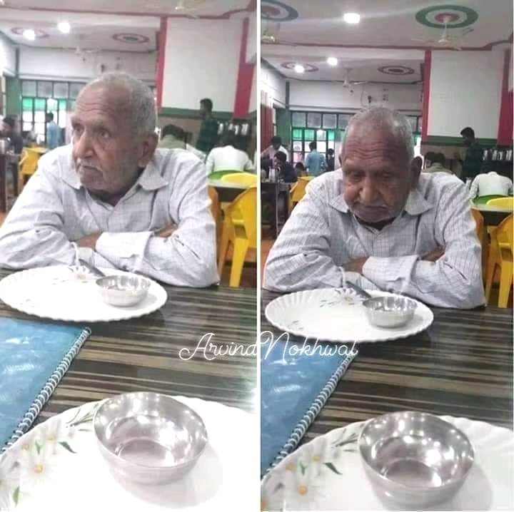 एक पुत्र अपने वृद्ध पिता को रात्रिभोज के लिये एक अच्छे रेस्टोरेंट में लेकर गया। खाने के दौरान वृद्ध पिता ने कई बार भोजन अपने कपड़ों पर गिराया। रेस्टोरेंट में बैठे दूसरे खाना खा रहे लोग वृद्ध को घृणा की नजरों से देख रहे थे लेकिन उसका पुत्र शांत था। 

खाने के बाद पुत्र बिना किसी