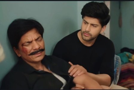 This whole epi was owned by #Devaansh Singh Chauhan🔥
The way he stood up for Hanumant, fought for his dignity, even went against his family &amp; wife, Loved dev's rebellious mode,
A SIL fighting for his FIL’s worth, so rare &amp; refreshing to watch on ITV🤌🏻
Abhi nailed it 💅🏻 
#Vasudha