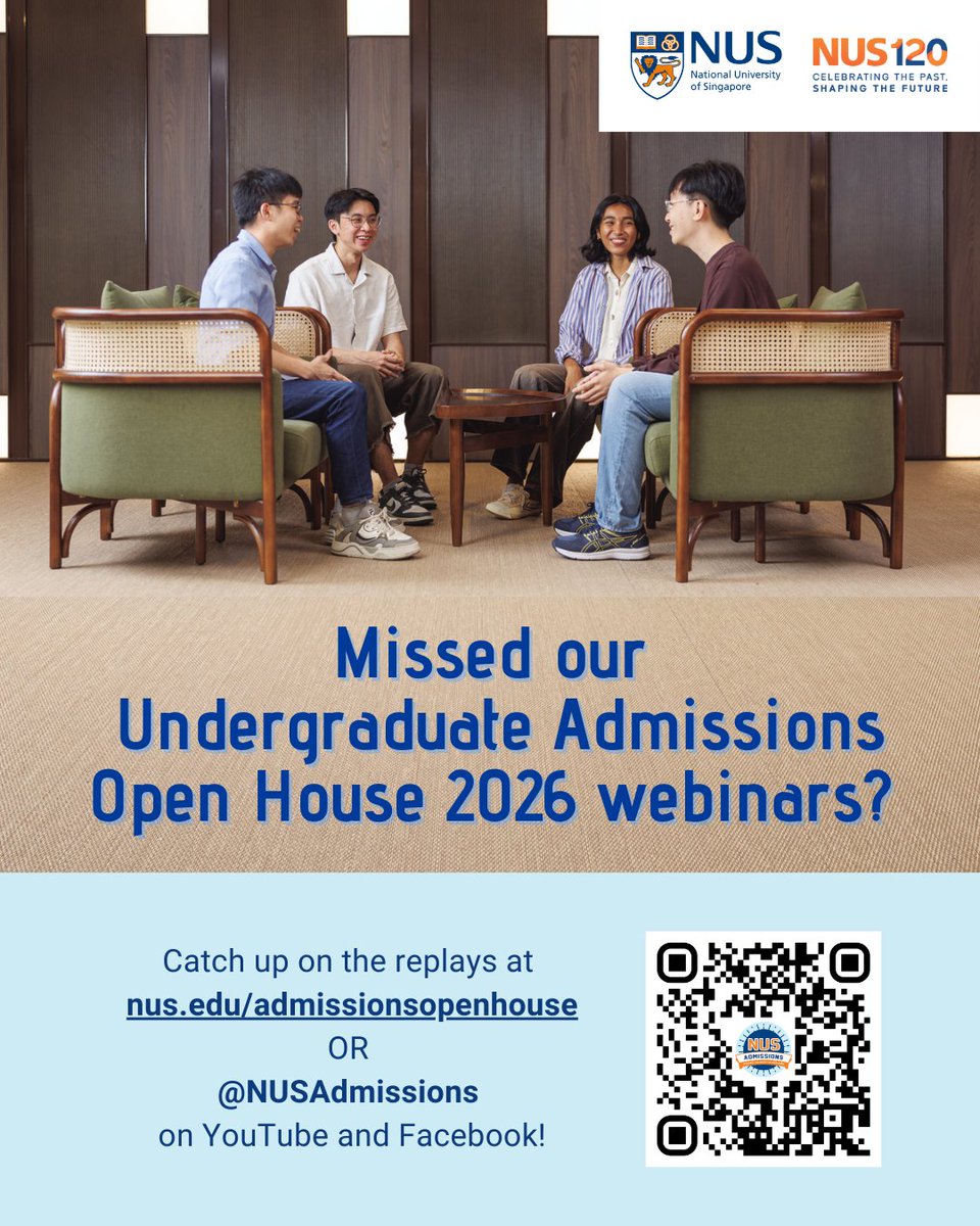 NUS Office of Admissions tweet media