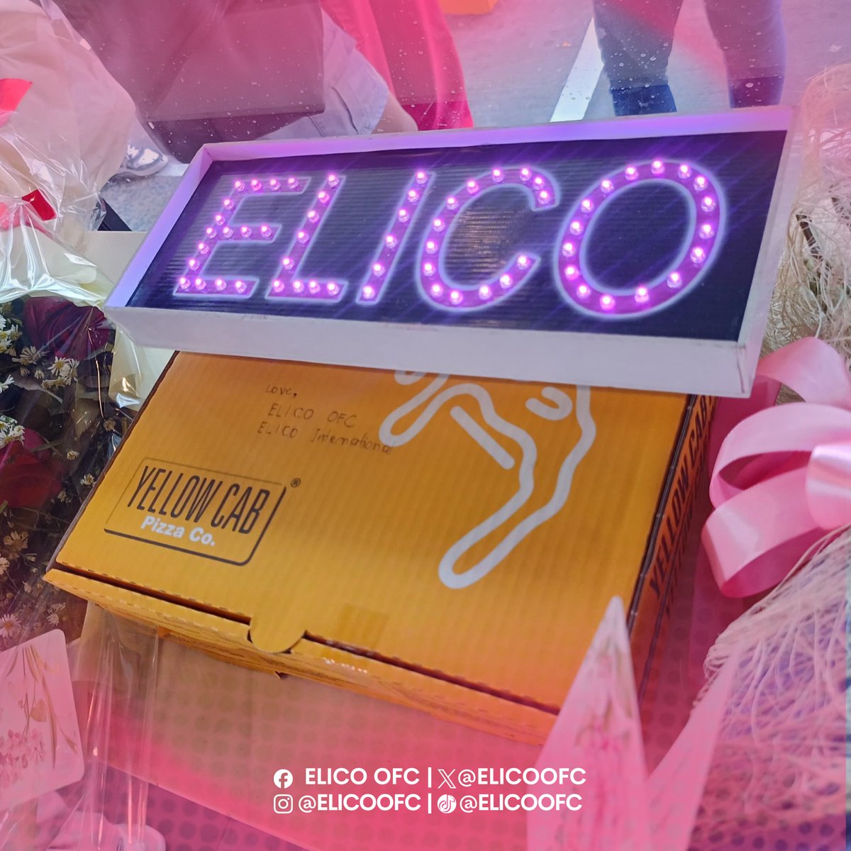 ELICOOFC's tweet photo. We’re so happy watching you on @itsShowtimeNa! You both did amazing and we’re so proud. 🩷

Here are our love gifts, a way to show how much we appreciate and support you! 💐✨

Thank you darlings and @ElicoINTL! 

ELICOmeback SA SHOWTIME #EliCo #MarcoMasa #ElizaBorromeo | @_marcomasa @elizaborromeo_