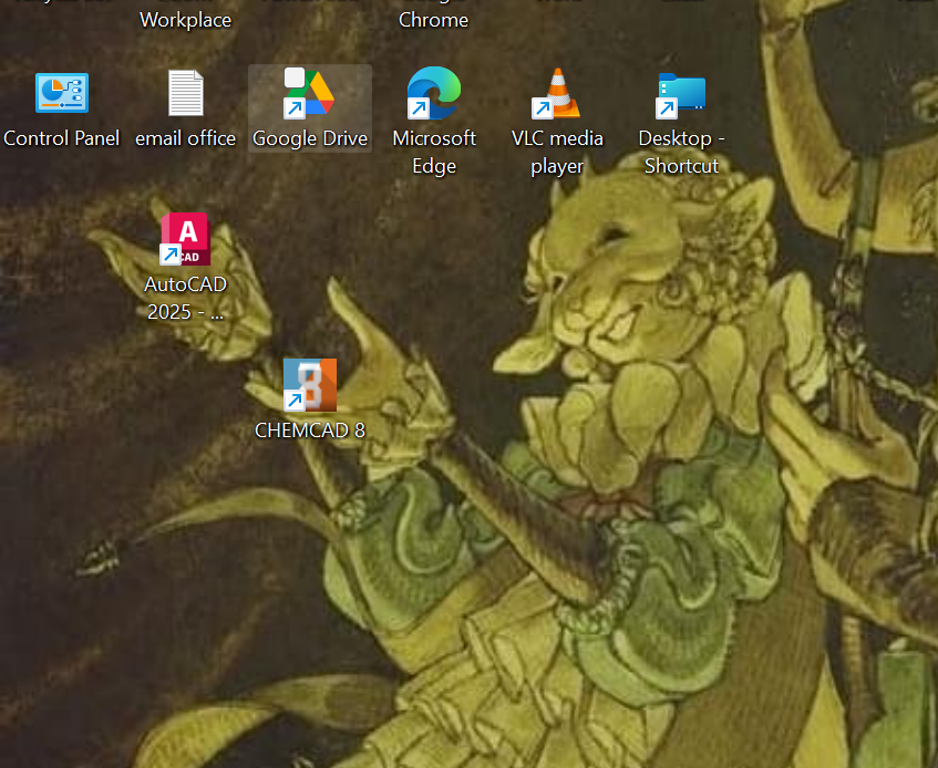 Thank you Clemente for holding my engineering softwares