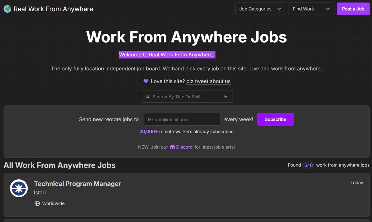 Powerful website for CT 

With over 20,000+ remote workers from all around the world