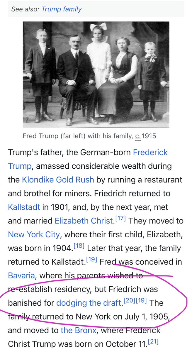 <a href="/realtrumpstein/">Donald J. Trumpstein fake</a> Nothing will ever change in the Trump family 🤷🏻‍♂️ there’s always a way out of military service come the crunch. #BarronTrump
