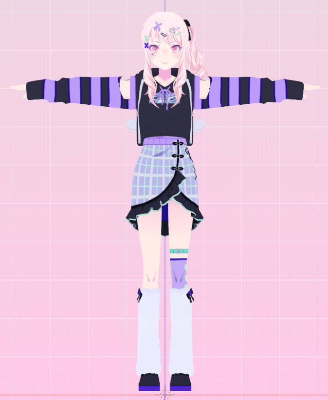i dont feel like posting the render for this but i made that one 3* mizuki costume ^_^