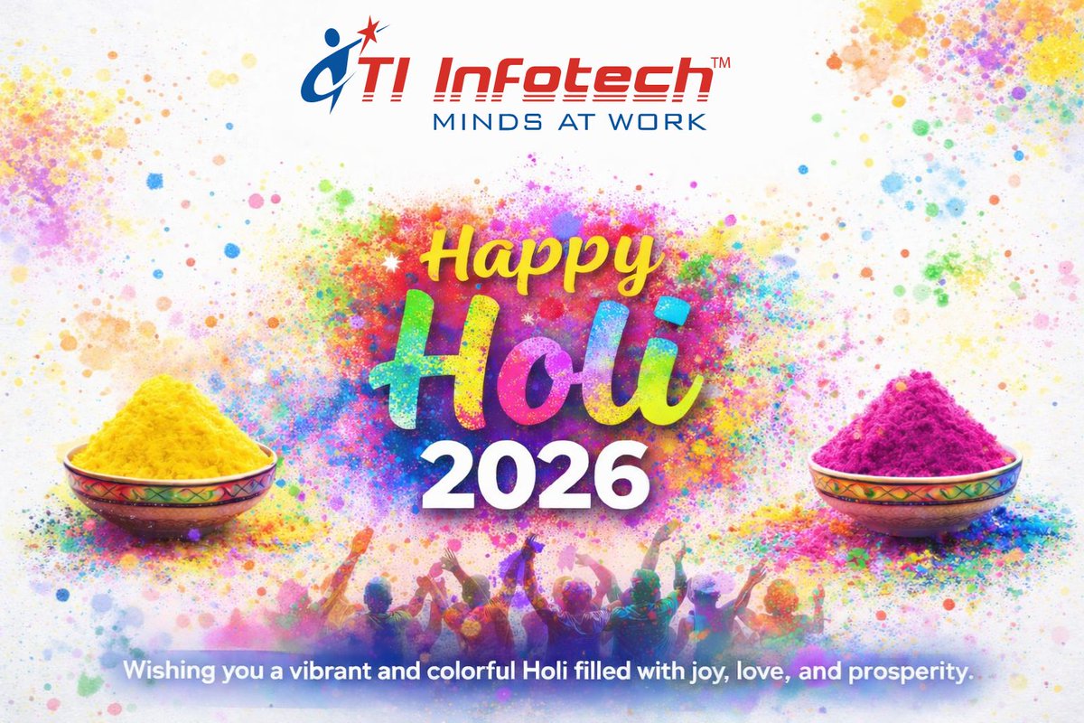tiinfotech's tweet photo. Wishing you a vibrant and colorful Holi filled with joy, love, and prosperity. Happy Holi!
#holi2026 #happyholi #festivalofcolors #holicelebration #holiwishes #tiinfotech https://t.co/759xixq9vo