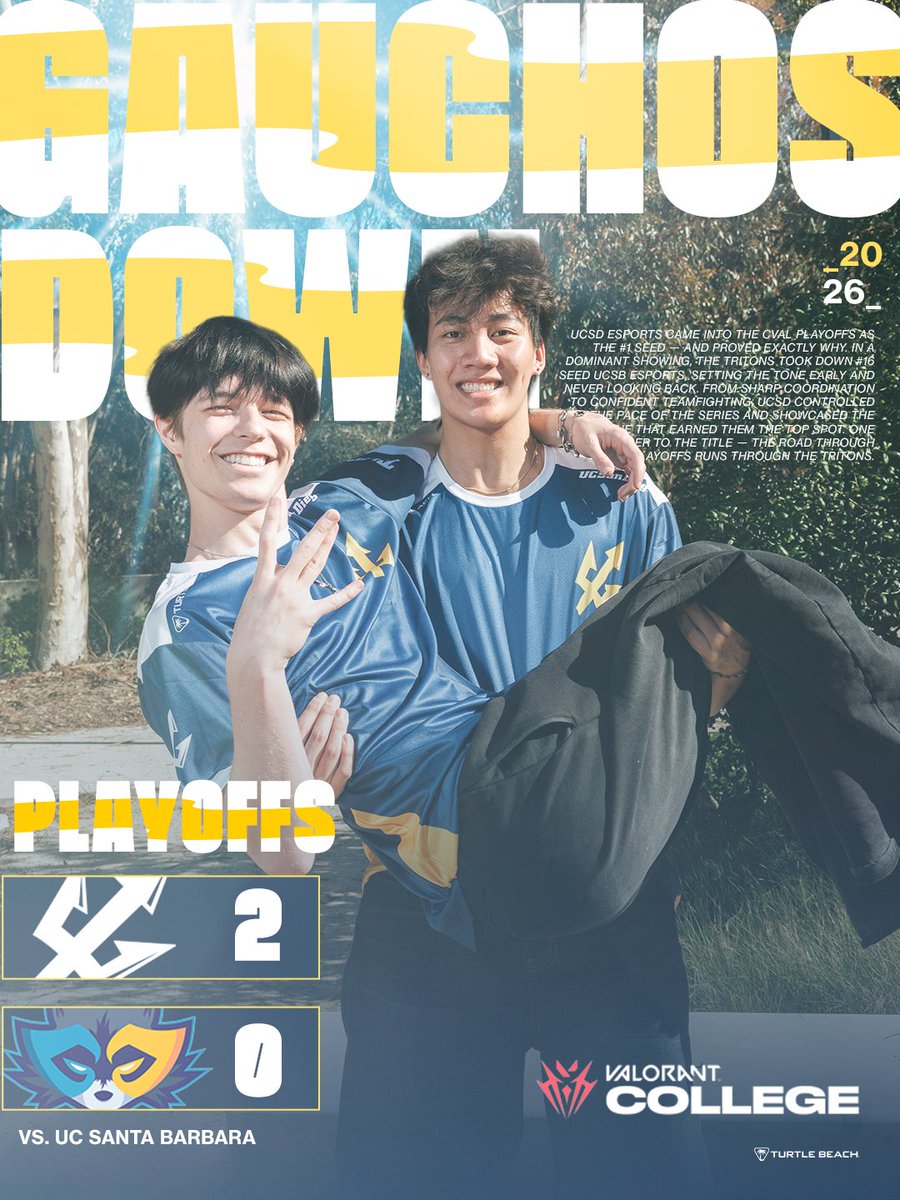 UCSD Esports tweet media