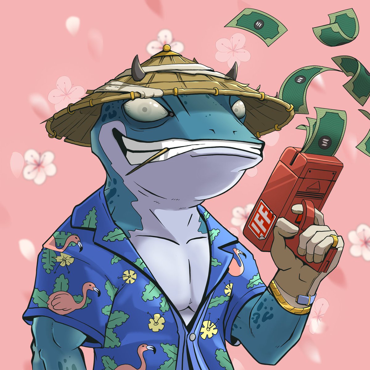 Cyber Frogs update bot tweet media