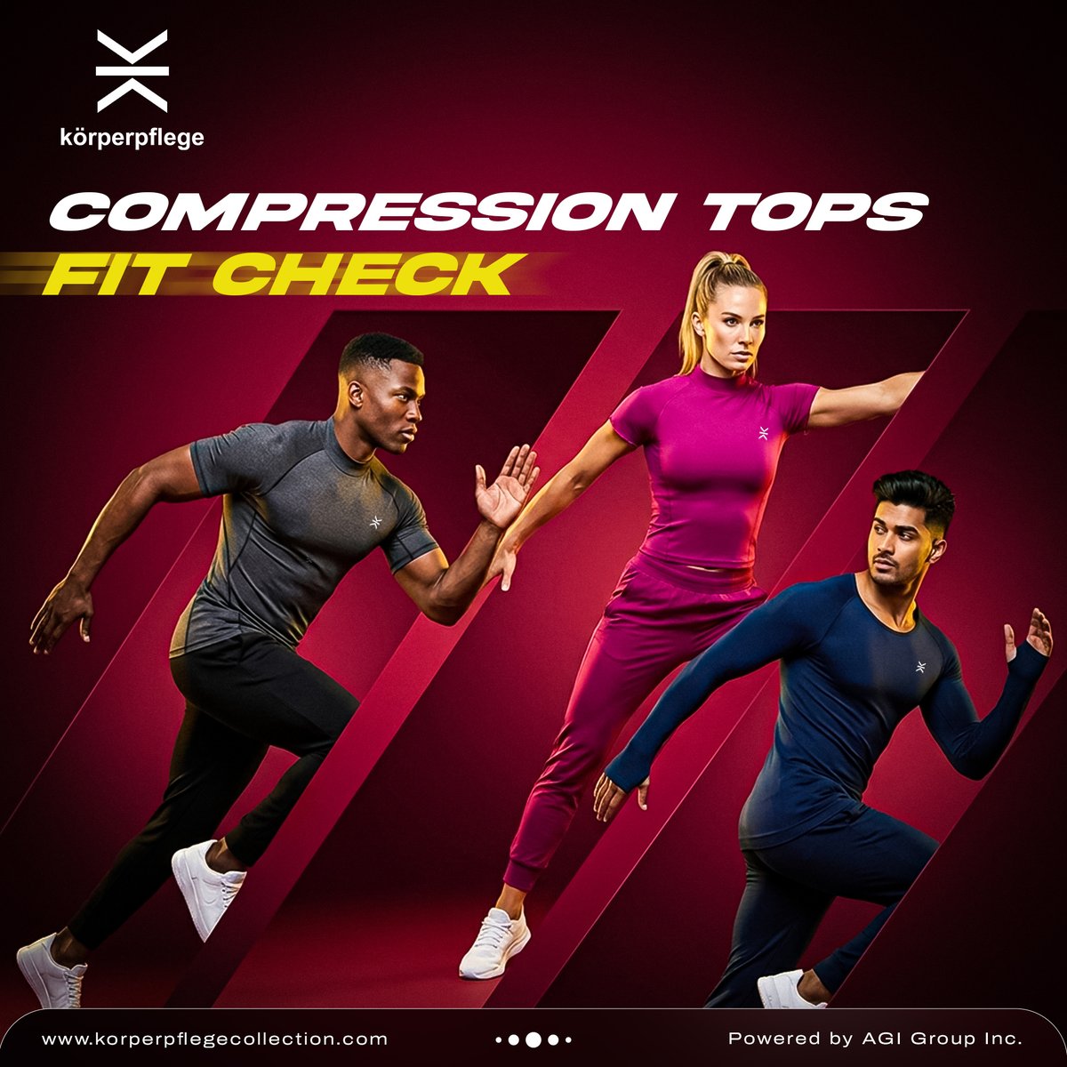 korperpflege_c's tweet image. Locked-in fit for focused training 💪 #KorperpflegeCollection #CompressionTop #MensActivewear #WorkoutReady