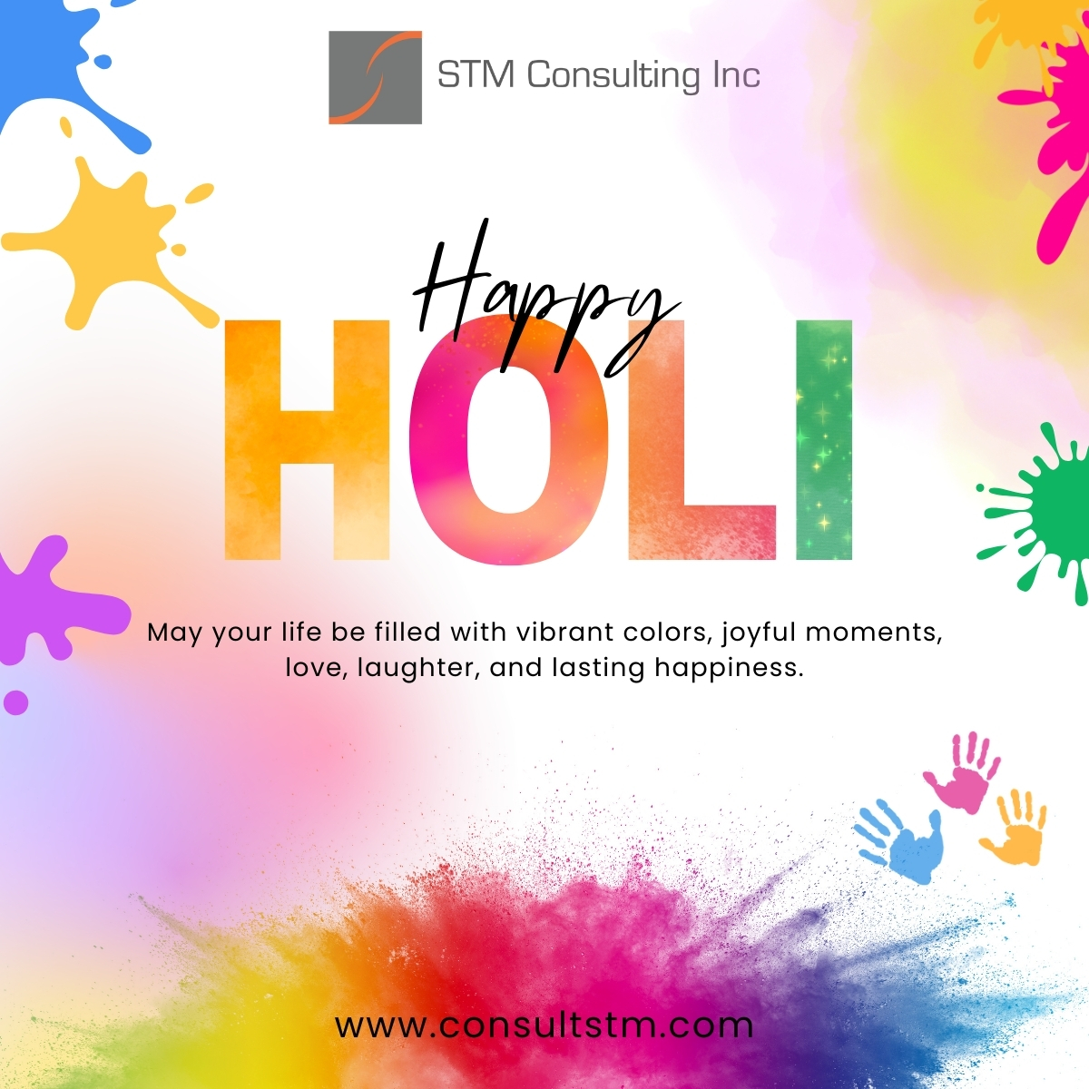 consultstm's tweet photo. Happy Holi! May this Holi bring happiness, peace, prosperity, playful colors, and unforgettable moments to you and your family. https://t.co/2Okw74lXM5

#HappyHoli #HappyHoli2026 #HoliCelebration #होली2026 #Delaware #Claymont #DelawareStaffing #STMConsultingInc #STMConsulting https://t.co/TwC8EjXdpb