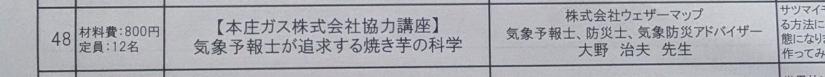 大野治夫:1.3倍!?お天気キャスター tweet media