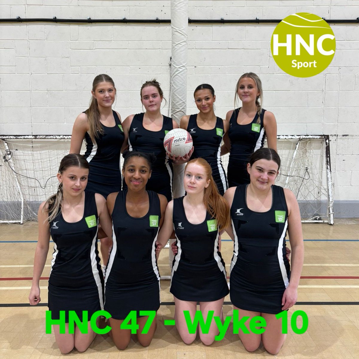 HNC netball tweet media