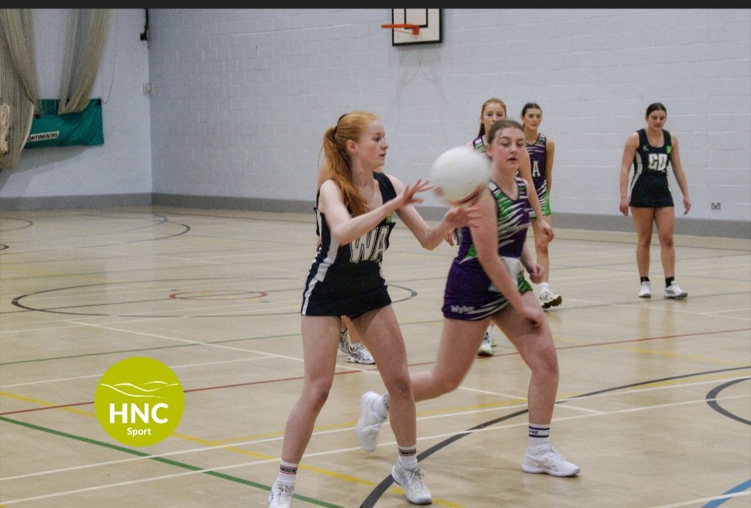 HNC netball tweet media