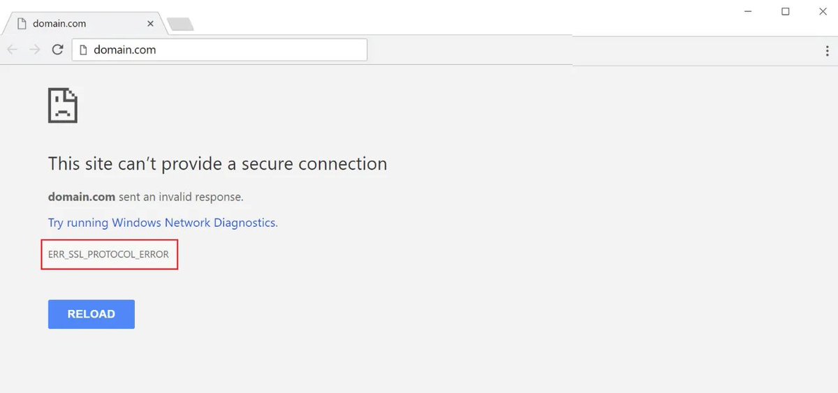 WeSSLInsights's tweet photo. Chrome showing ERR_SSL_PROTOCOL_ERROR? 😫

Learn how to fix it step-by-step👇

https://t.co/uJLggusgGG

#ChromeError #SSLError #HTTPS #WebSecurity #Troubleshooting #SSLInsights https://t.co/mRwf0ZQUsI
