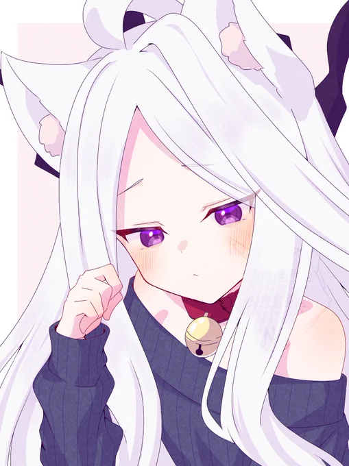 ひな祭りだからヒナちゃん描きました 猫耳は趣味です