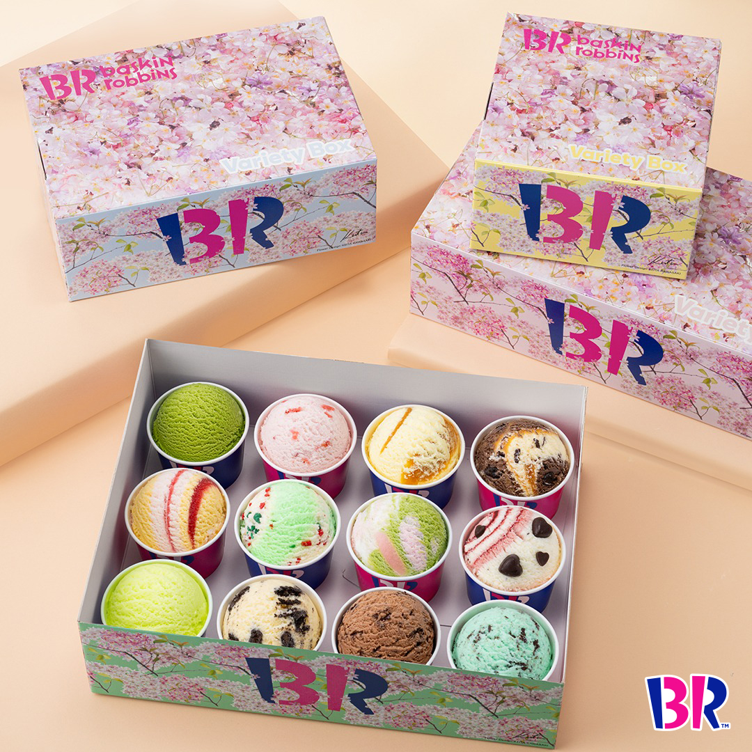 🌸今だけ！さくらデザインBOX登場🌸／ サーティワンのバラエティ