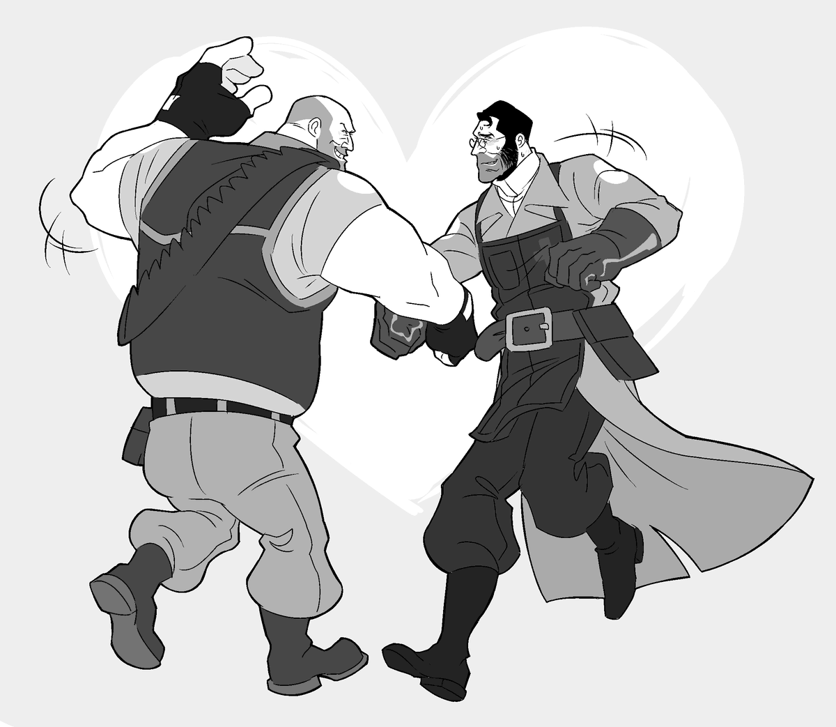 dailyheavymedic's tweet photo. day 234 #tf2 

"Do-si-do!" (strawpage request) https://t.co/428ud9ybl5