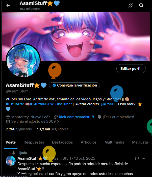 AsamiStuff⭐️💙 tweet media