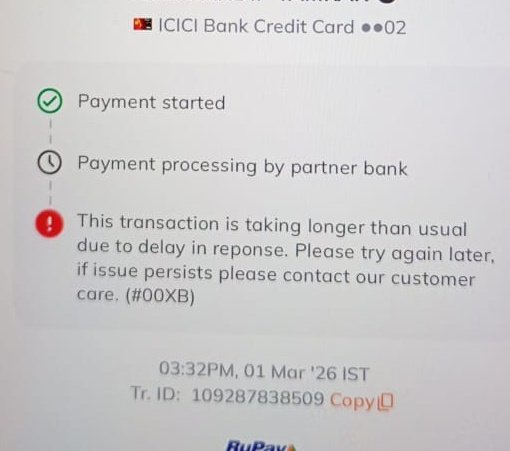 TamkarSandeep's tweet photo. @ICICIBank_Care 

Last 4 days we unable payment and your AI customer working unable give solutions.
Please arrange call back on given number
9208888838 https://t.co/oas3UiDh4B