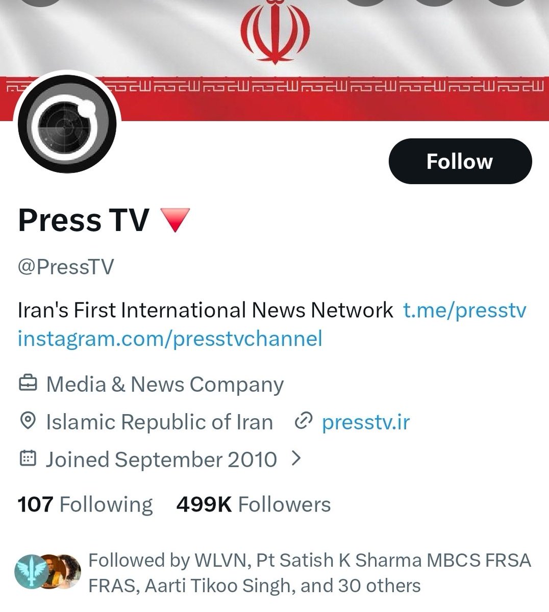 RShivshankar's tweet photo. SOURCE: IRANIAN PRESS TV.
There are two sides to a war. Even in an info war and both must be heard. I am a conduit. https://t.co/0VMxZQqElS