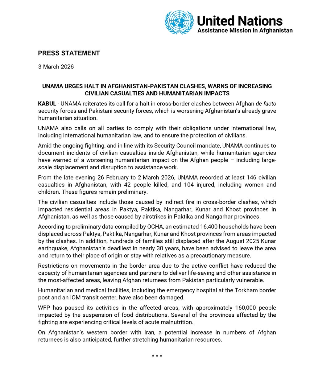 UNAMA News tweet media