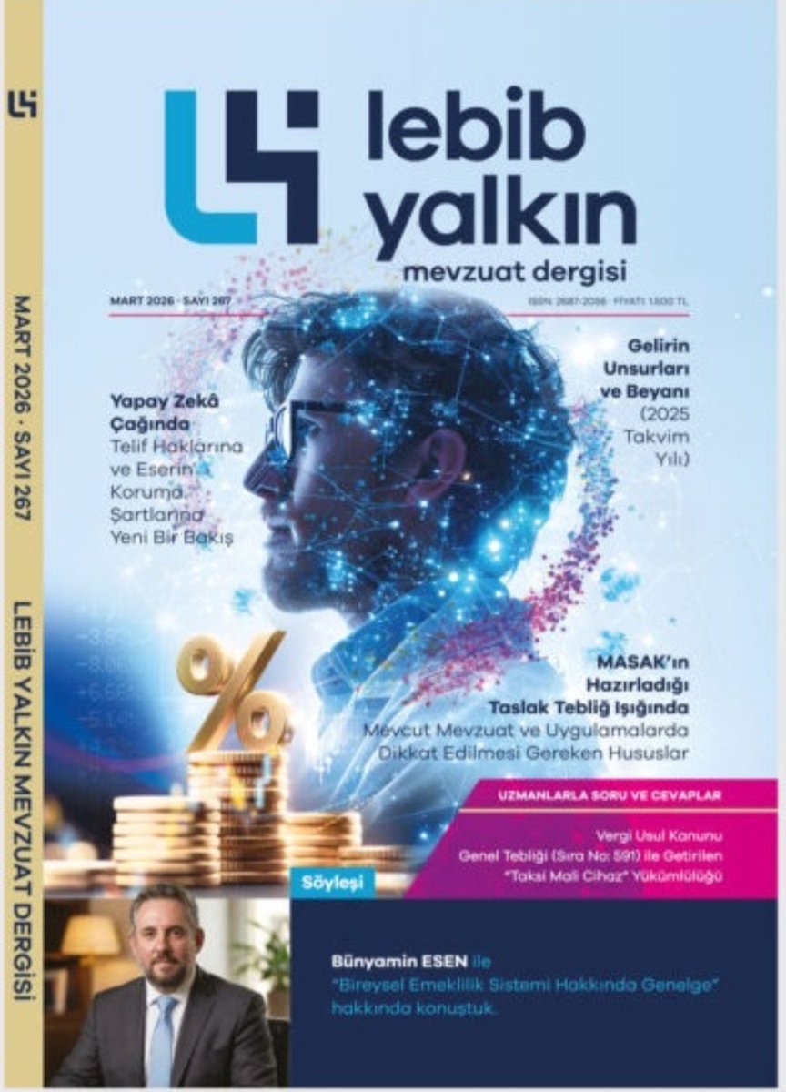 bunyaminesen's tweet photo. Lebib Yalkın Mevzuat Dergisi'nin son sayısında "Bireysel Emeklilik Sistemi Hakkında Genelge" üzerine söyleşim yayınlandı.

https://t.co/mhqrdIsx4M https://t.co/GFwqBJ0ZUP