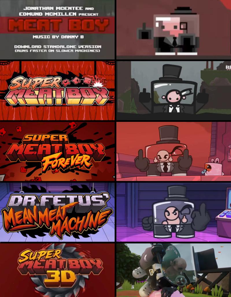What I expect to see when a new game comes out super meat boy 

#SuperMeatBoy #smb