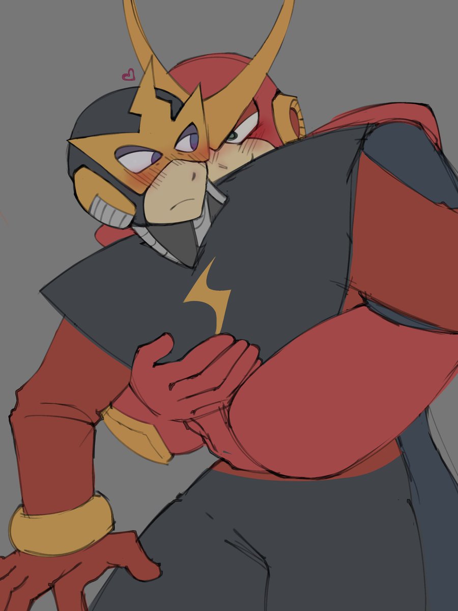 Ikinary1's tweet image. Gay tumblr rq 
#megaman #elecman #quickman #QuickElec