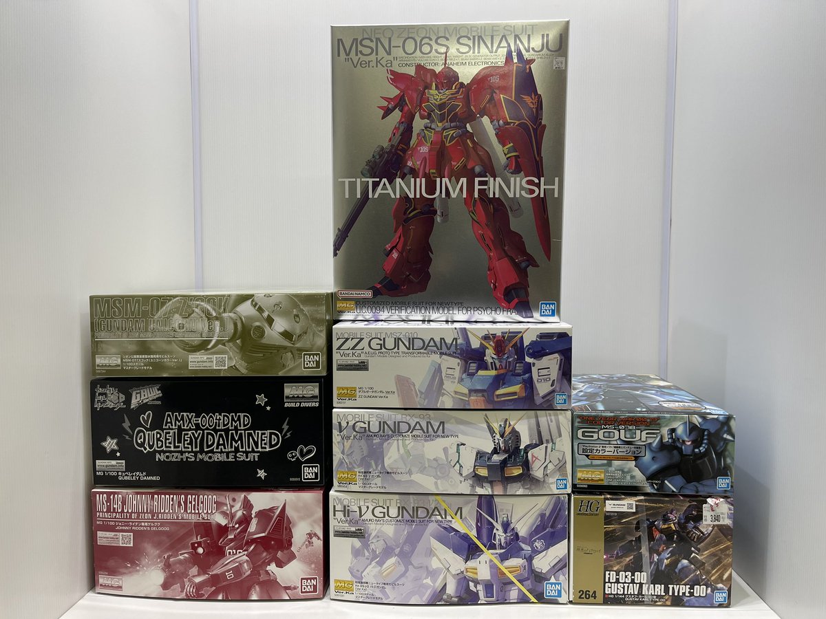 ガンプラ多数買い取らせていただきました！ ありがとうございます