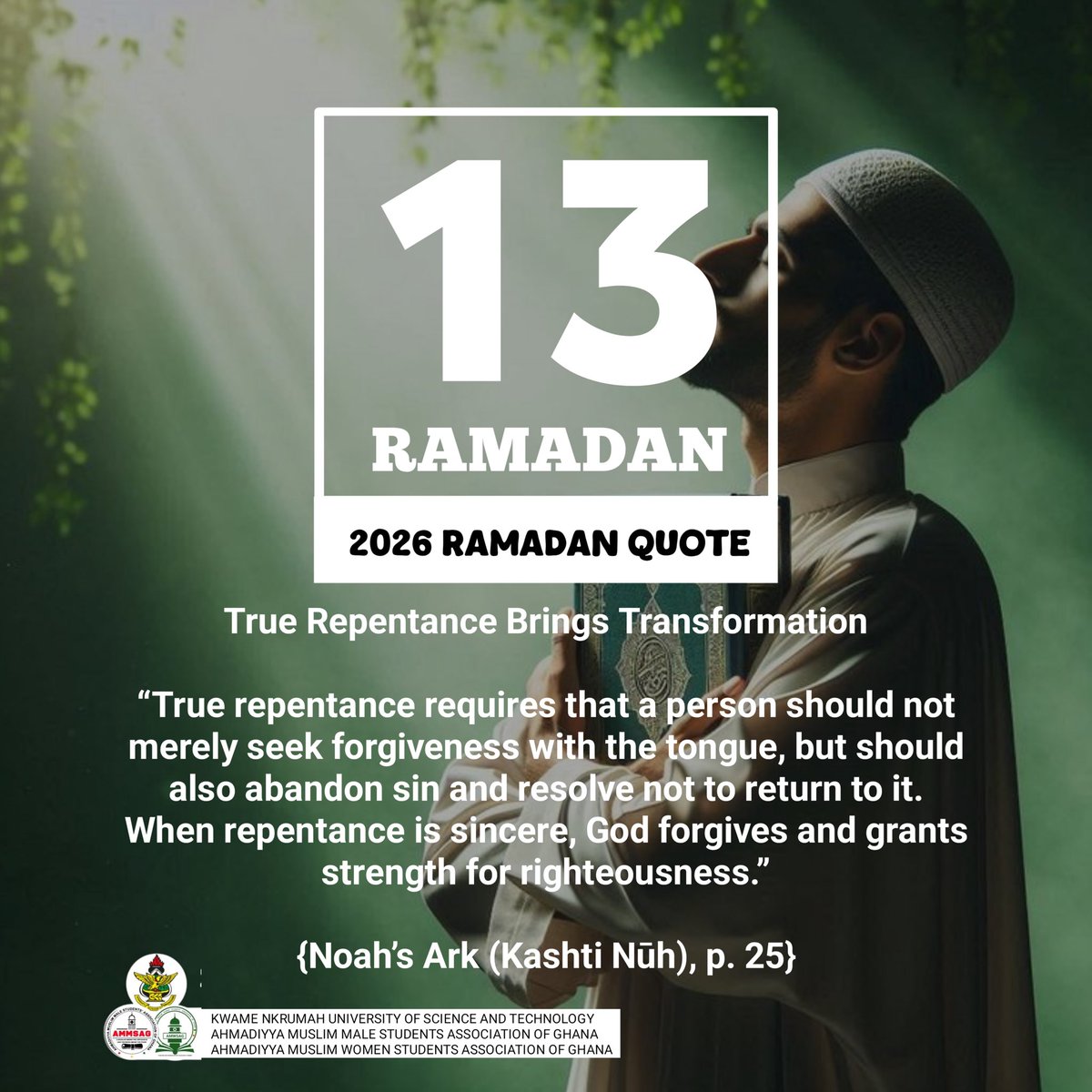 ammsagknust's tweet photo. Ramadan, day 13🌙🤍🖤 https://t.co/Uxwy9wgurA