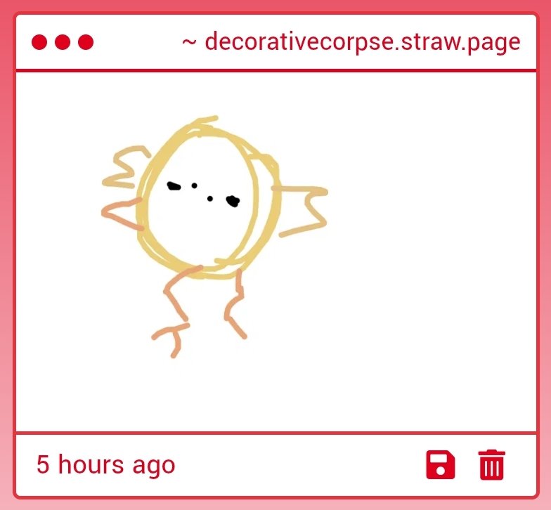 decorativecorpse.straw.page dumbass bird... love the dumbass cheesebirds very much