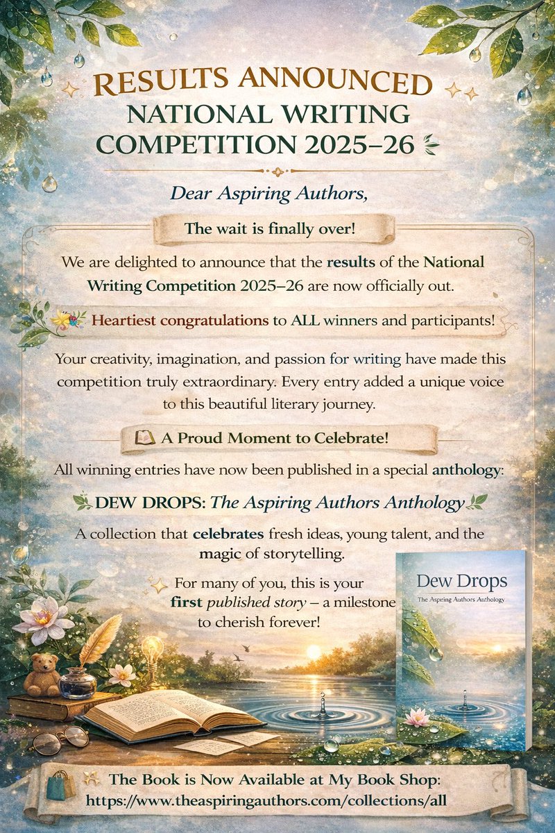 KvLib's tweet photo. #NationalWritingCompetition 2025-26 
Out of more than 1200 entries received nationwide, 11 students from our school @PMSHRI KV @GillNagar have been selected under various award categories.

@KVS_HQ @dcchennaikvs @EduMinOfIndia #AspiringAuthors https://t.co/sIOvqJrAc8