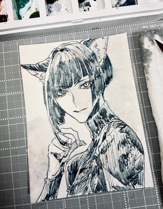 ブーストお礼ドローイング✍️ 