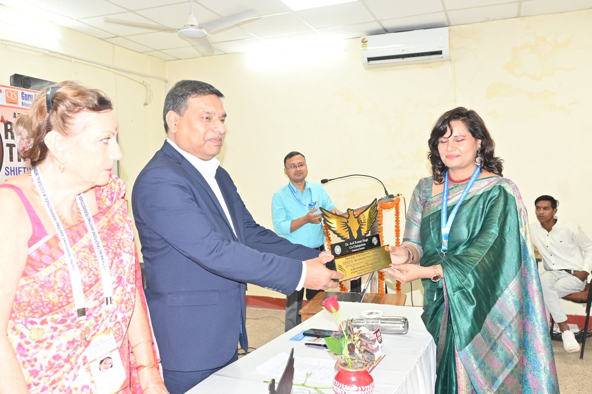 anilaksin's tweet photo. It was an honour and great pleasure to participate and Co-Chair a session in the International Conference on "Rethinking Traditions: Shifting perspectives in cultural interpretation" by ICCS, Bharat at GGV Bilaspur, Chattisgarh on 27-28 February 2026. https://t.co/yJZqnJYCzt
