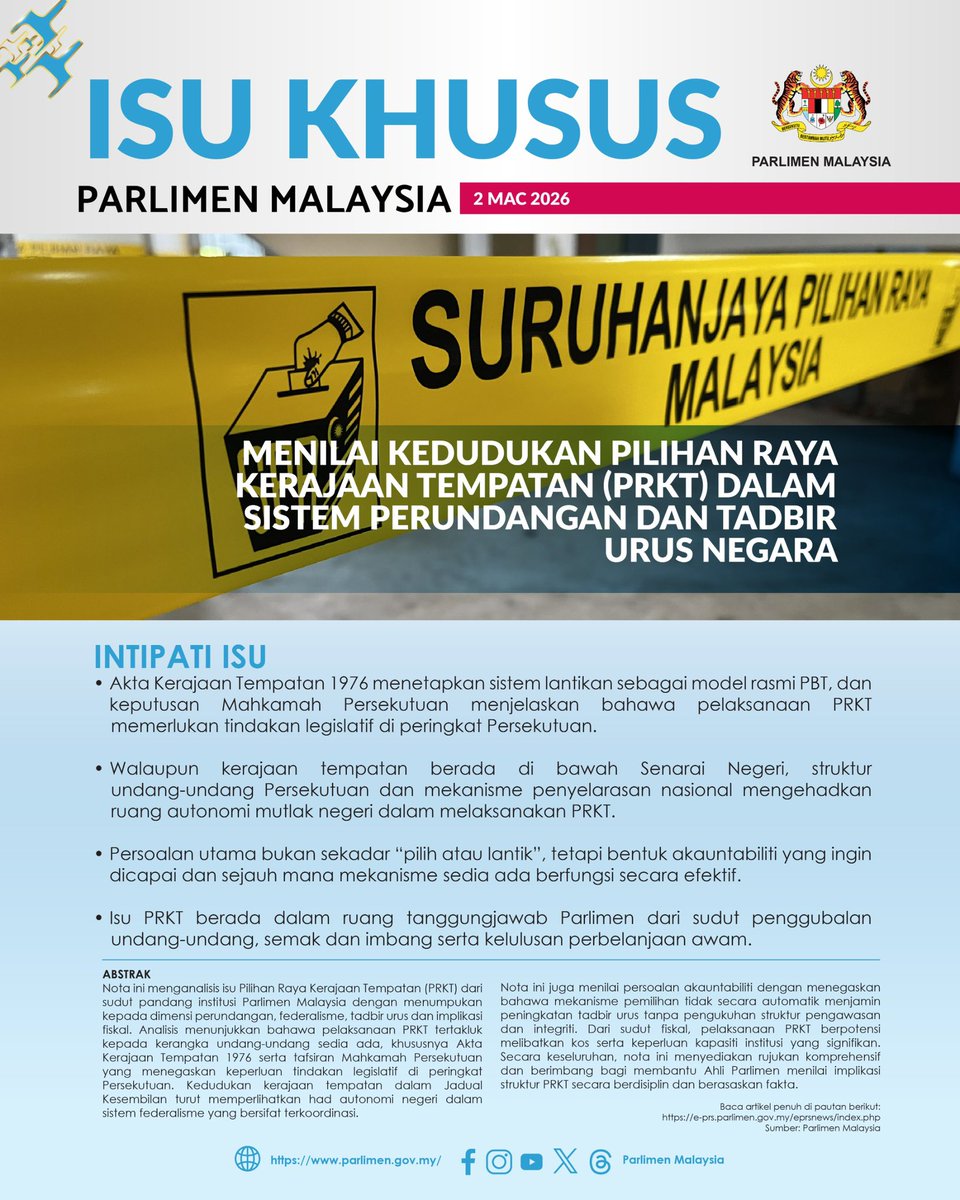 Parlimen Malaysia tweet media