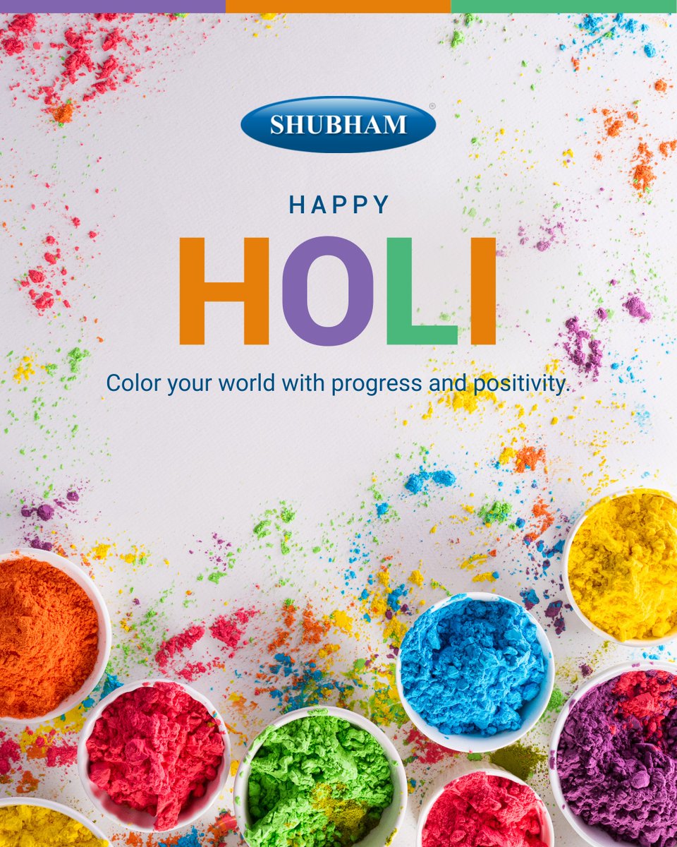 ShubhamAutoIn's tweet photo. As we celebrate the festival of colors, we’re grateful for the teamwork, trust, and innovation that keep us moving forward together.

Wishing you and your family a joyful and vibrant Holi!

— Team Shubham Automation
.
.
.
#HappyHoli #ShubhamAutomation #HoliHai #FestivalofColors https://t.co/u4gwzJ7Jvm