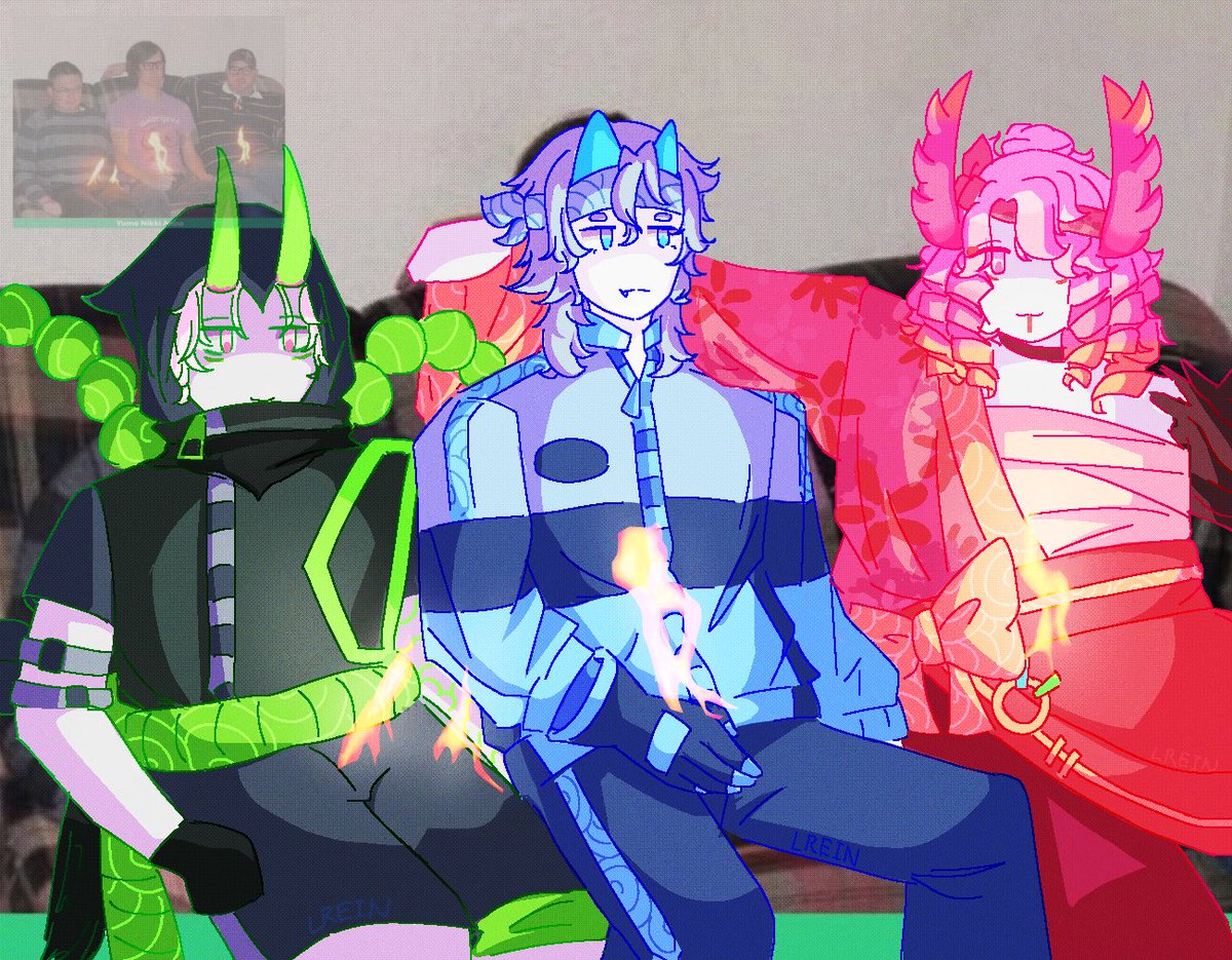 My dih on fire 🔥🔥🔥 (Day 4 of finding my artstyle) #phighting