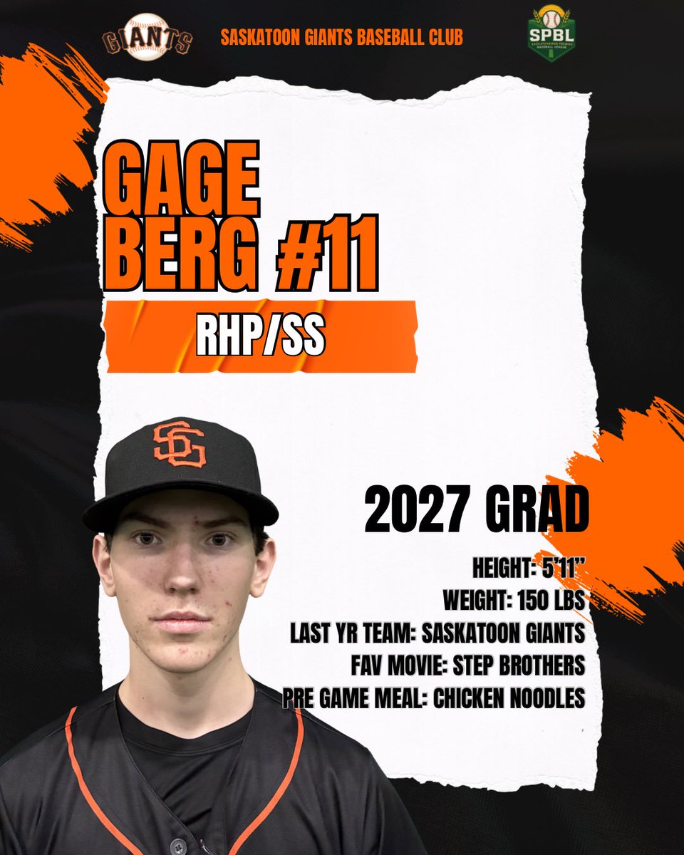 Saskatoon Giants U18 Baseball tweet media