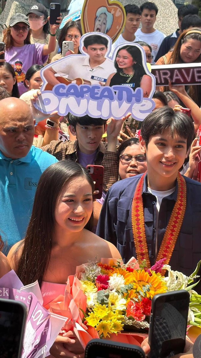 CapEathKislap's tweet photo. The smiles, the spark, the effortless connection—Heath Jornales and Caprice radiate a chemistry that makes every celebration feel magical. ✨ #CapEath #PerfectPartner #BigWinner #CapriceCayatano #HeathJornales https://t.co/tSIRgqnYXO