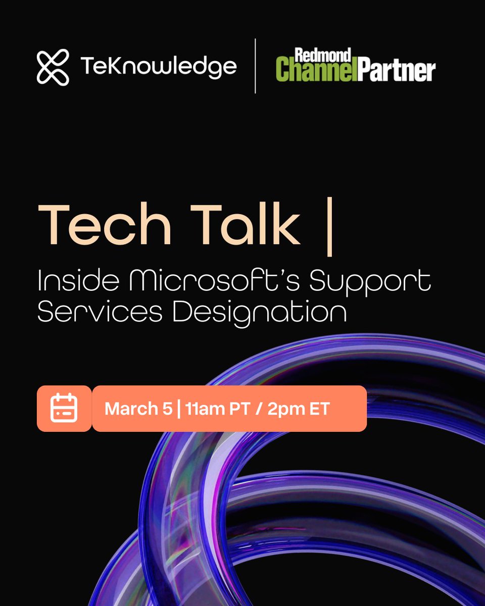 TeKnowledge tweet media