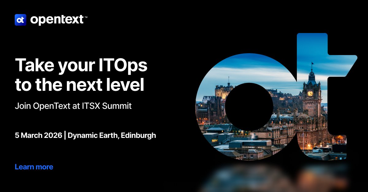 OpenText Observability and Service Management tweet media
