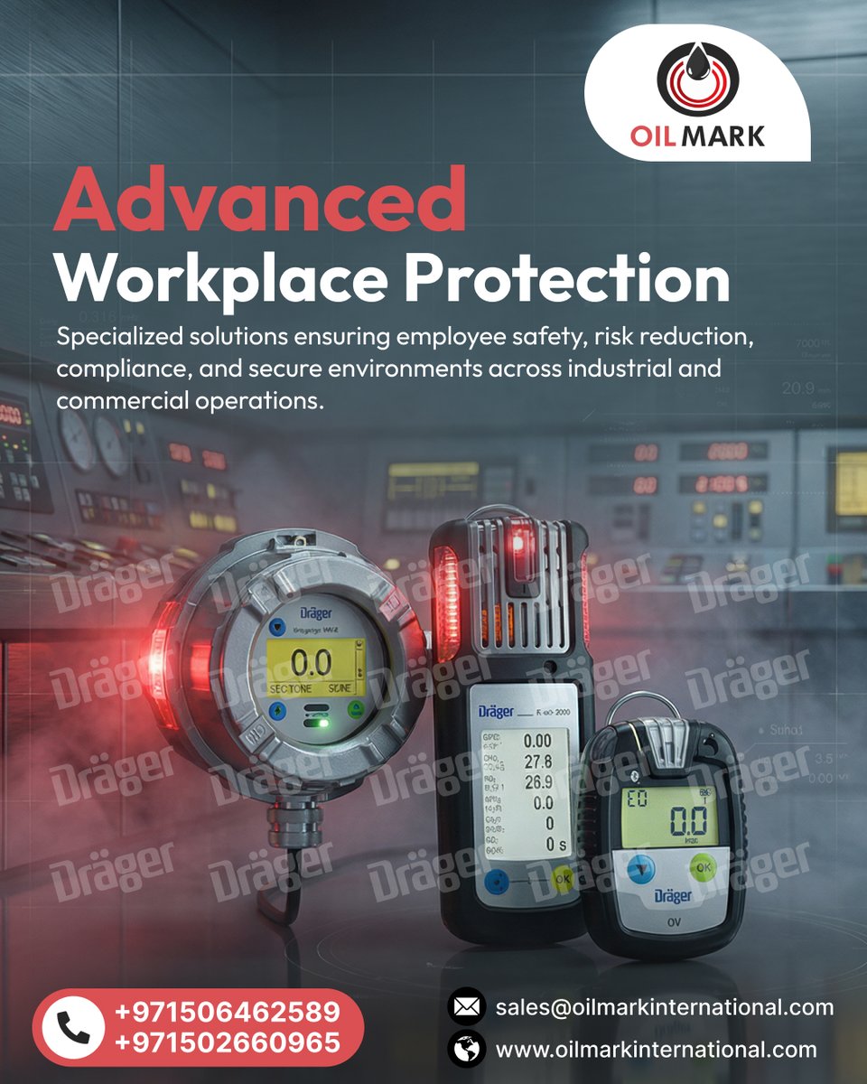 OilmarkInt's tweet photo. 🛡️ Advanced Workplace Protection   

Reduce risks, ensure compliance, and keep your team safe with our cutting-edge technology!   

https://t.co/pPHTi7XhQJ 

#WorkplaceProtection #EmployeeSafety #IndustrialSafety #RiskReduction #OilmarkInternational #Compliance #SecureEnvironment https://t.co/xn7syLksg8