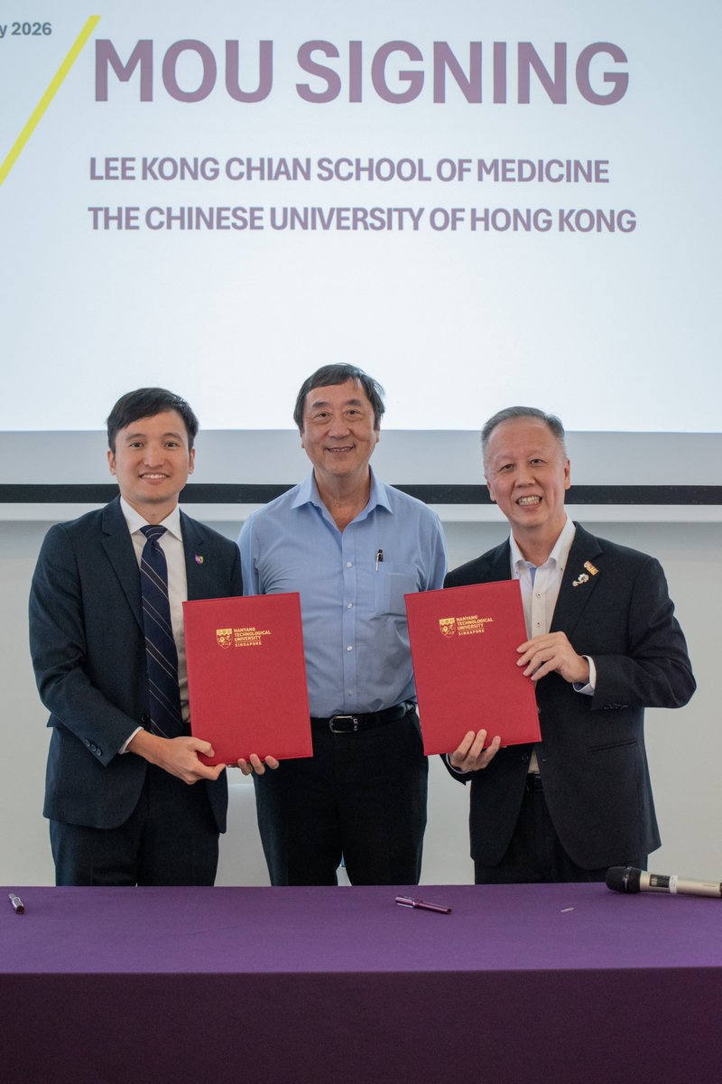 CUHK_GCNI's tweet photo. GCNI &amp; LKCMed have signed MOU to strengthen collaboration in neuroscience! Both institutions come together during the LKCMed Neuroscience Partners Symposium on Feb 25-26 to advance brain health and nurture next generation of neuroscientists. 

https://t.co/gRkSyjZ0XH https://t.co/QVIY8mfVDl