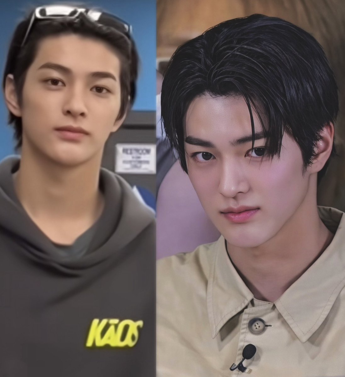 กอนโฮเวอร์ชั่น 16 ปี VS กอนโฮเวอร์ชั่น 17 ปี 

แล้วรอดูตอนอายุ 23 ปี เลขเวทมนต์ของบิ๊กฮิต 
ไม่รู้ทำไม พอเข้าสู่อายุ 23 ปี ปุ๊ป หล่อเหมือนไม่มีอยู่จริงกันทั้งนั้น

#KEONHO #CORTIS