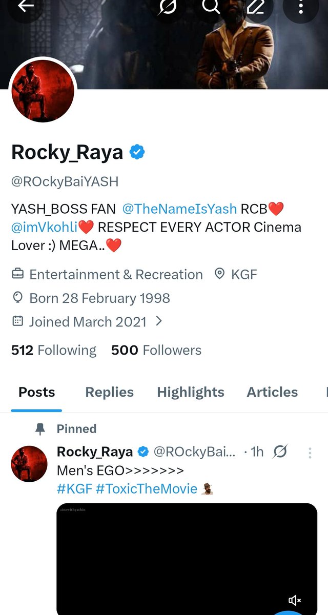500❤️‍🔥 TFI,KFI doesn't matter 
I follow back everyone who ever follows me.