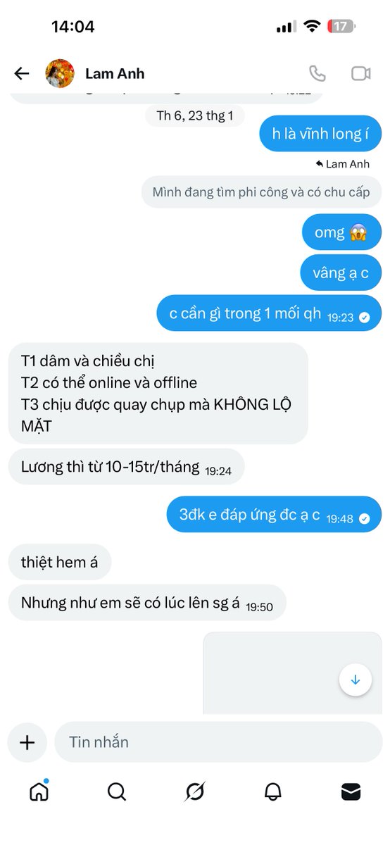 KenVenius's tweet photo. câu chuyện làm baby của mình với chị mom :( https://t.co/veMTc1zk67